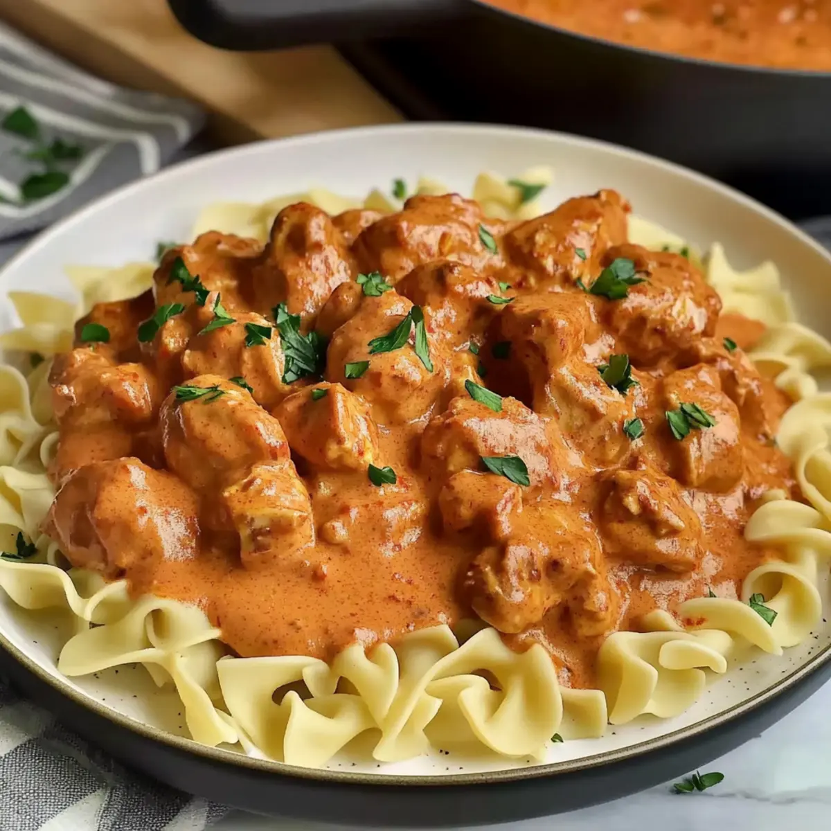 Creamy Chicken Paprikash: Comfort Food Bliss Awaiting You