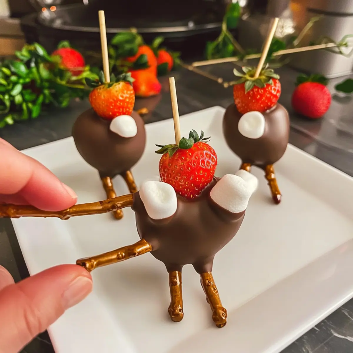 Chocolate Covered Strawberry Turkeys for a Fun Thanksgiving Treat