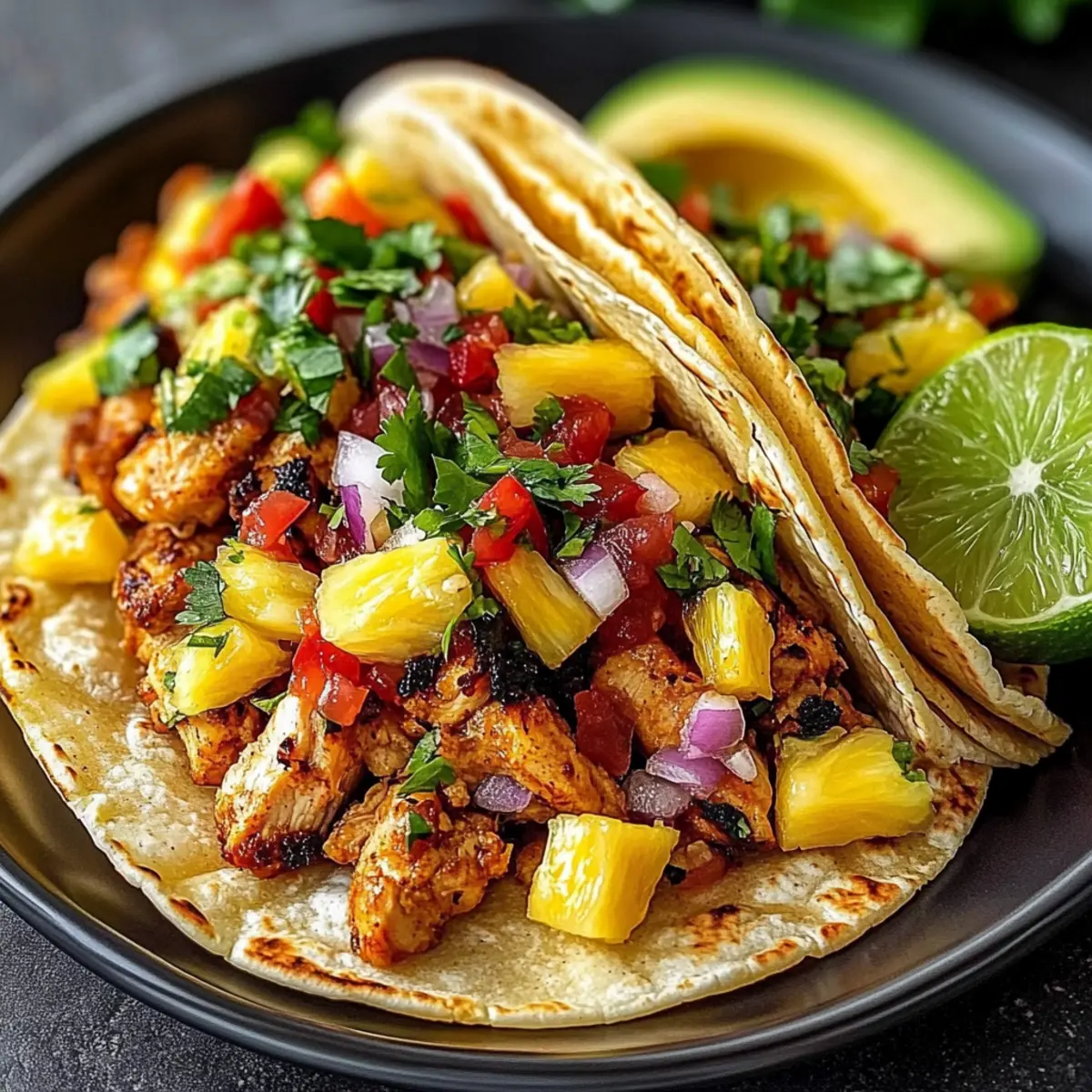 Pineapple Chicken Tacos That Will Brighten Your Taco Night