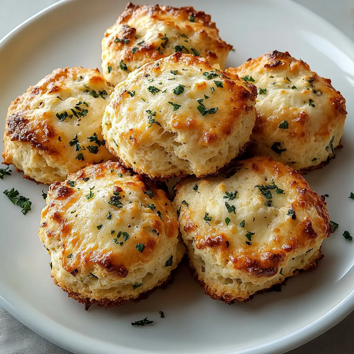 Savory Garlic Parmesan Scones: Flaky Delights for Every Bite