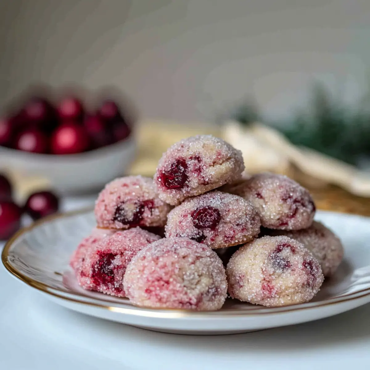 Delightful Sparkling Sugarplum Cranberry Cookies to Savor
