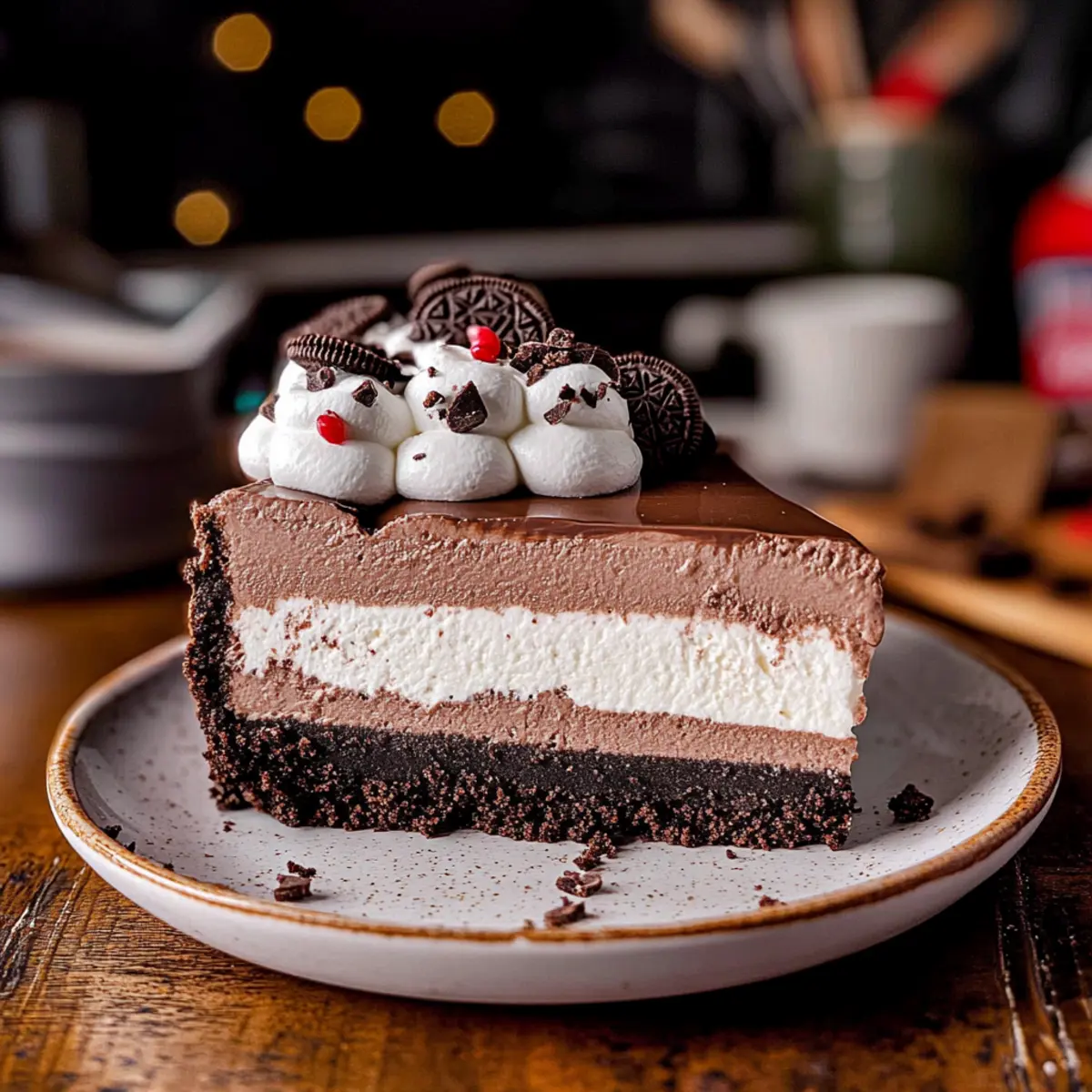 Heavenly Hot Chocolate Cheesecake for Cozy Winter Nights