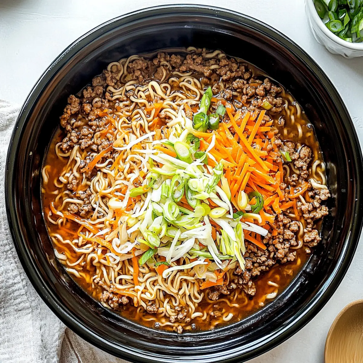 Savory Slow Cooker Ramen Noodles Everyone Will Love