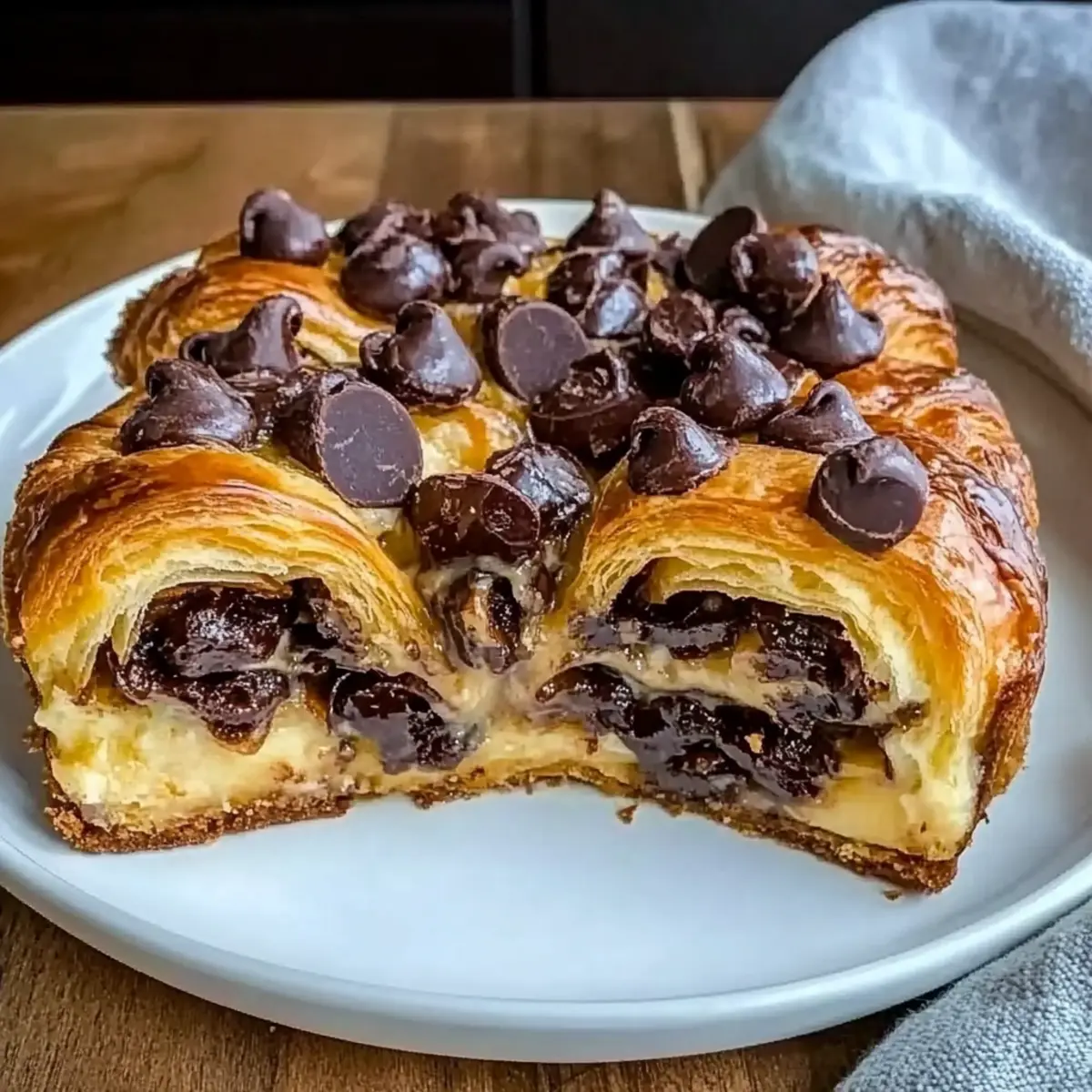 Decadent Chocolate Croissant Breakfast Bake for Cozy Mornings