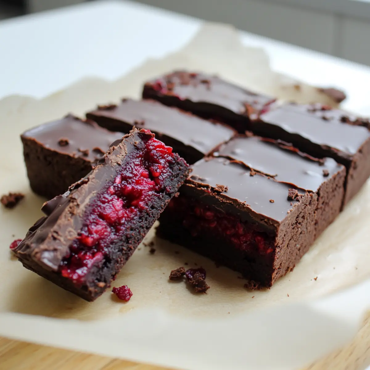 Decadent Chocolate Raspberry Protein Brownies You’ll Love
