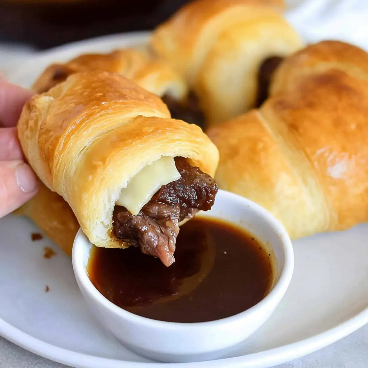 Irresistible French Dip Crescents Ready in 30 Minutes!