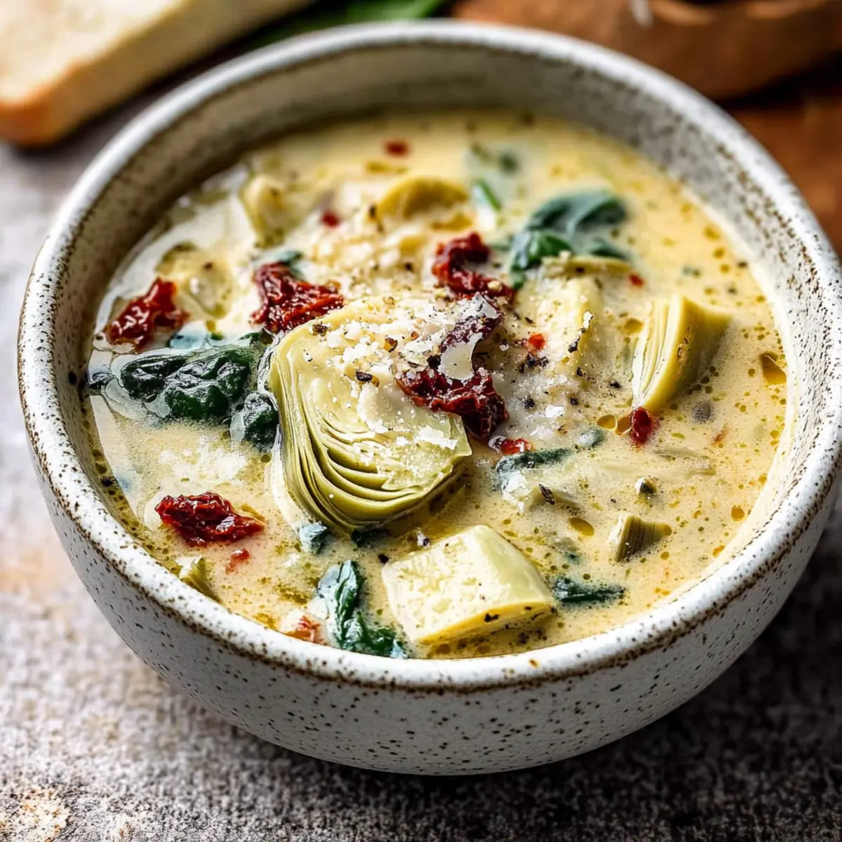 Creamy Tuscan Artichoke Soup for Ultimate Comfort Bliss