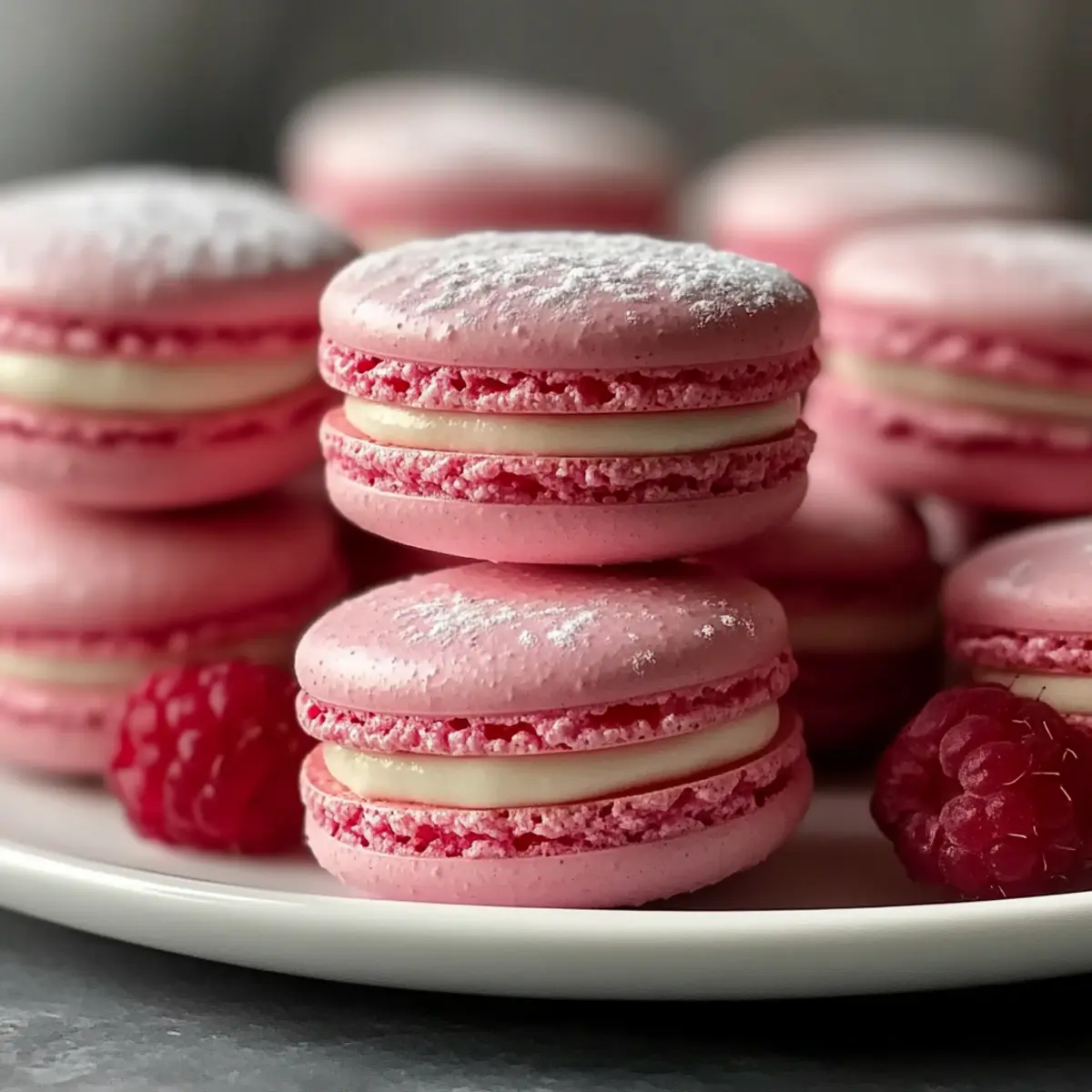 Heavenly Raspberry Macarons That Melt in Your Mouth