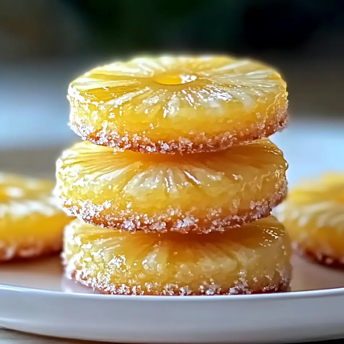 Delightful Pineapple Upside Sugar Cookies for a Fun Twist