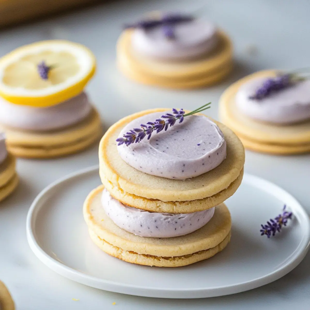 Lemon Lavender Sandwich Cookies that Will Brighten Your Day
