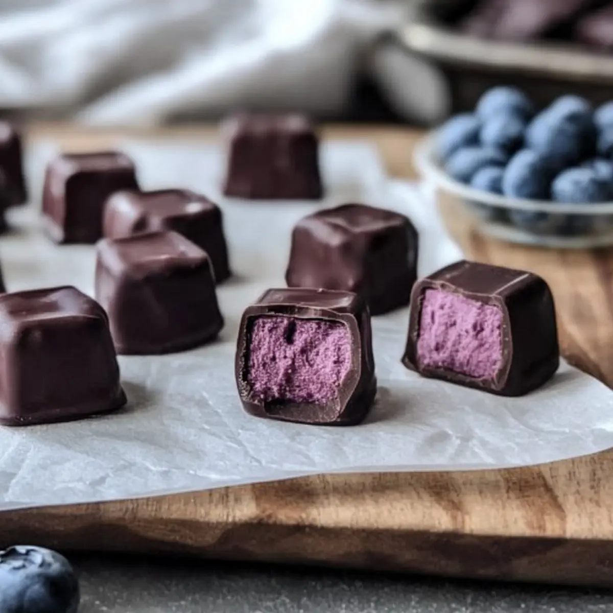 Blueberry Buttercream Chocolates: No-Bake Bliss You’ll Love