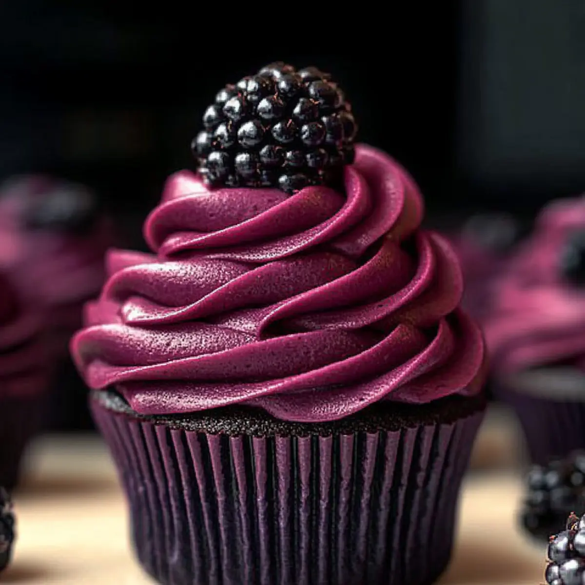 Delightfully Creamy Blackberry Frosting for Show-Stopping Desserts