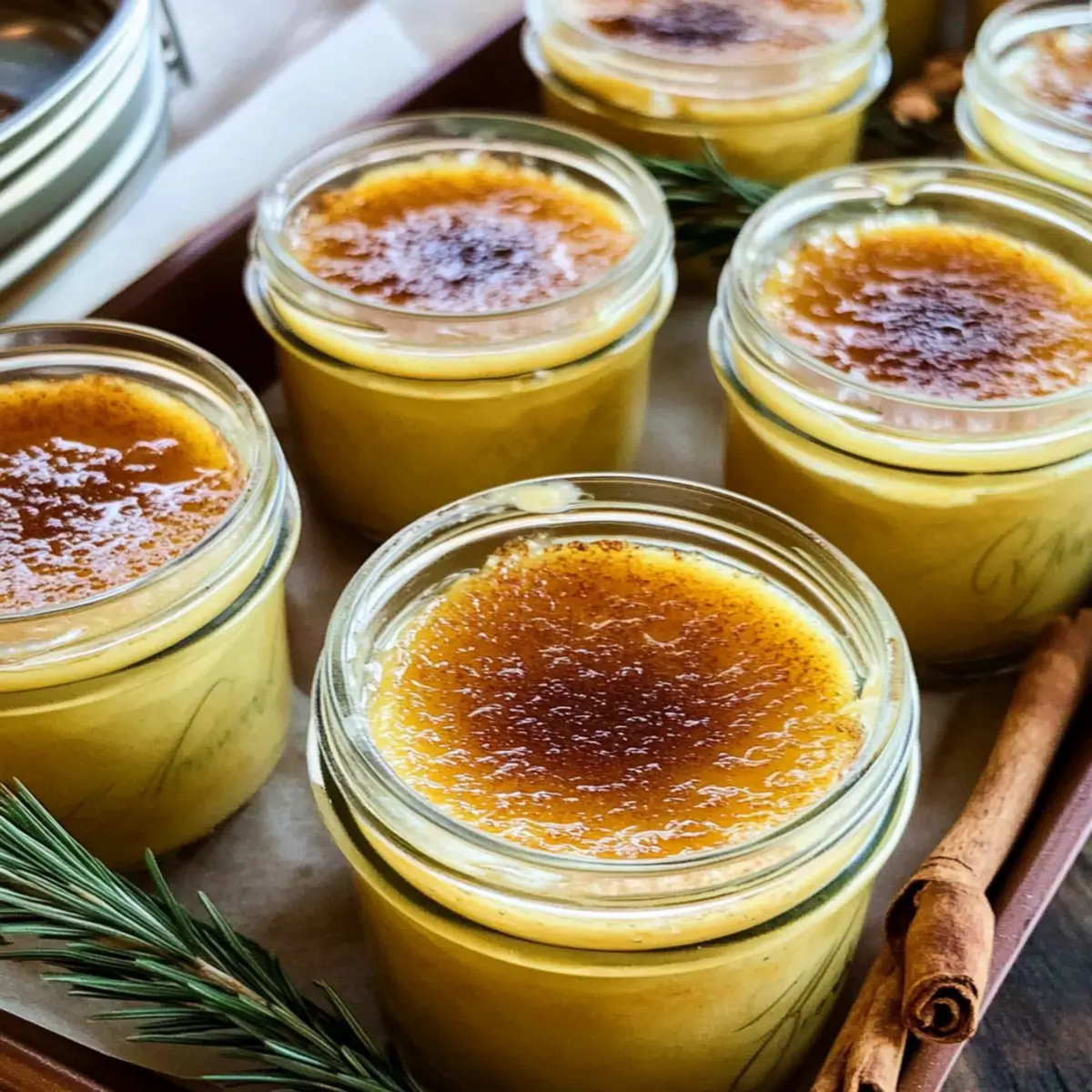 Gingerbread Crème Brûlée: Your Perfect Holiday Dessert Delight