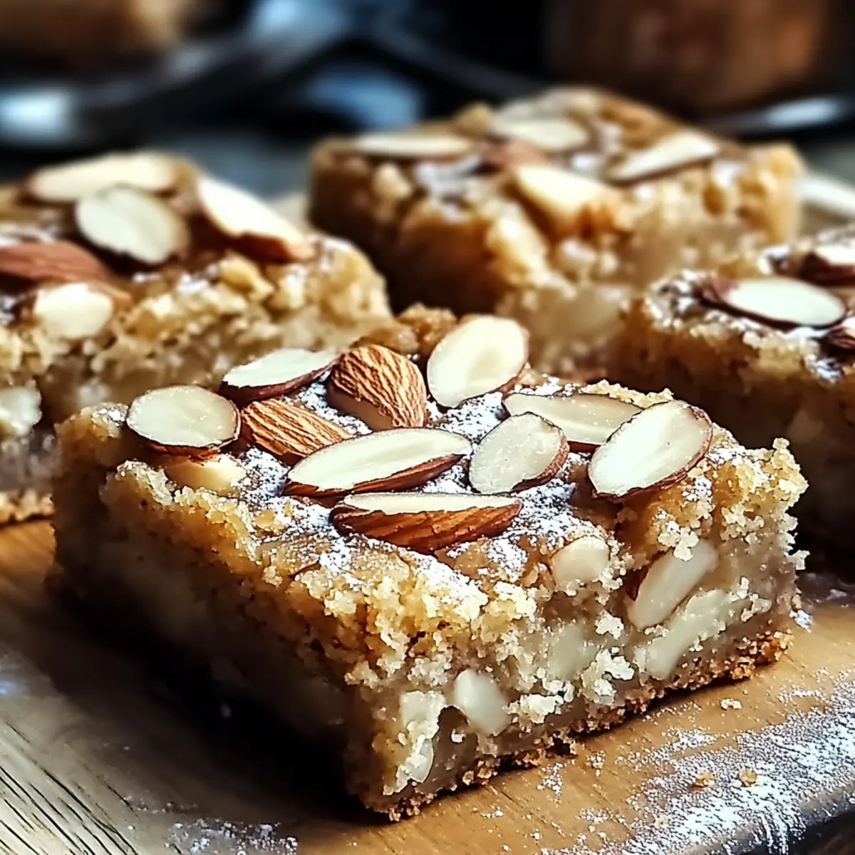 Delicious Almond Croissant Blondies for a Cozy Dessert Treat