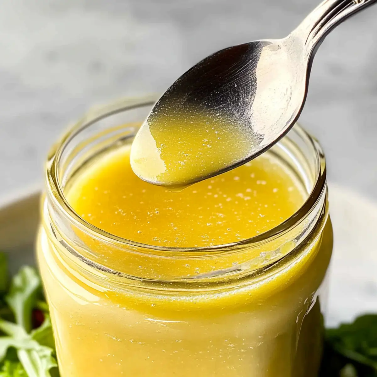 Zesty Lemon Vinaigrette with a Ginger Kick for Fresh Salads