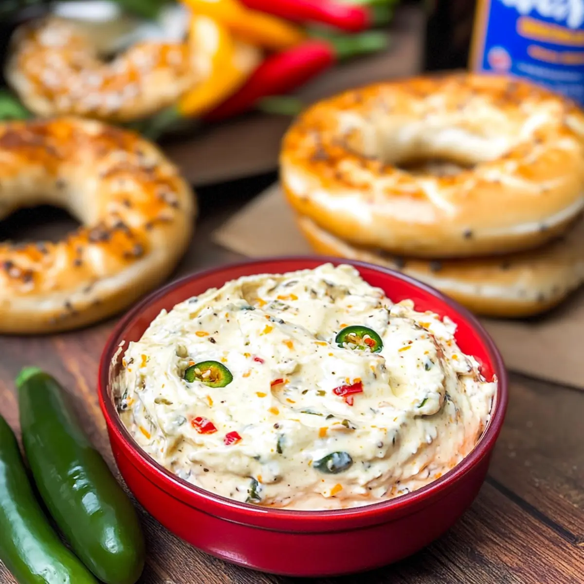Spice Up Snacks with Jalapeño Cheddar Cream Cheese Recipe