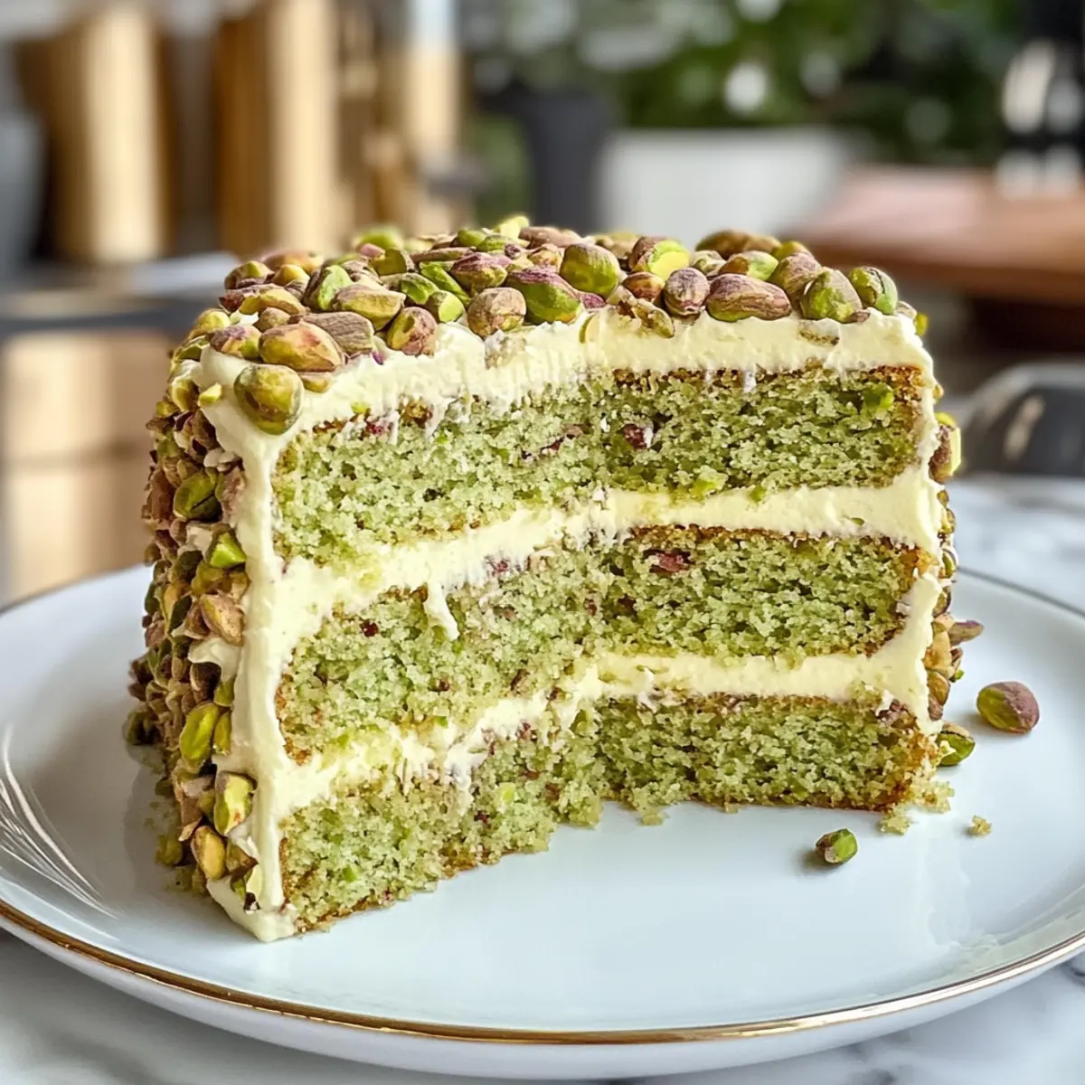 Pistachio Mascarpone Layer Cake: Your Celebration Showstopper