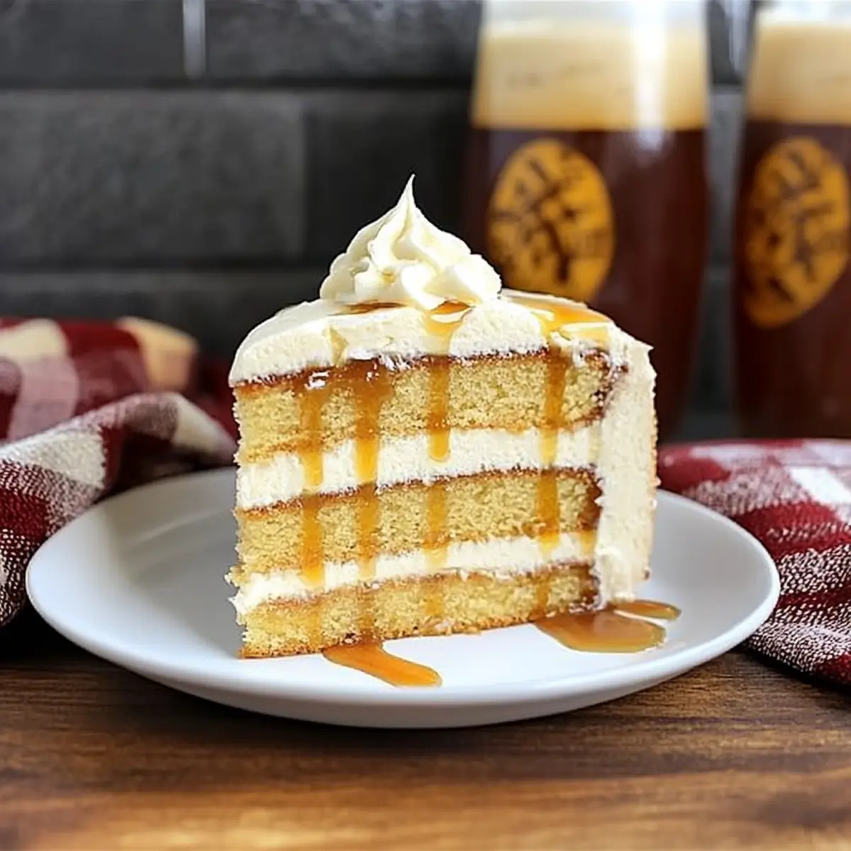 Magical Butterbeer Cream Cake That Will Bewitch Your Tastebuds