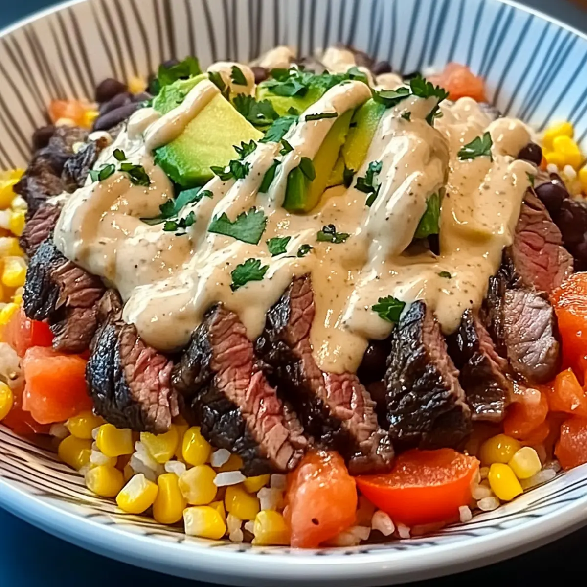 Savory Steak Queso Rice Bowl for Your Busy Weeknight Bliss