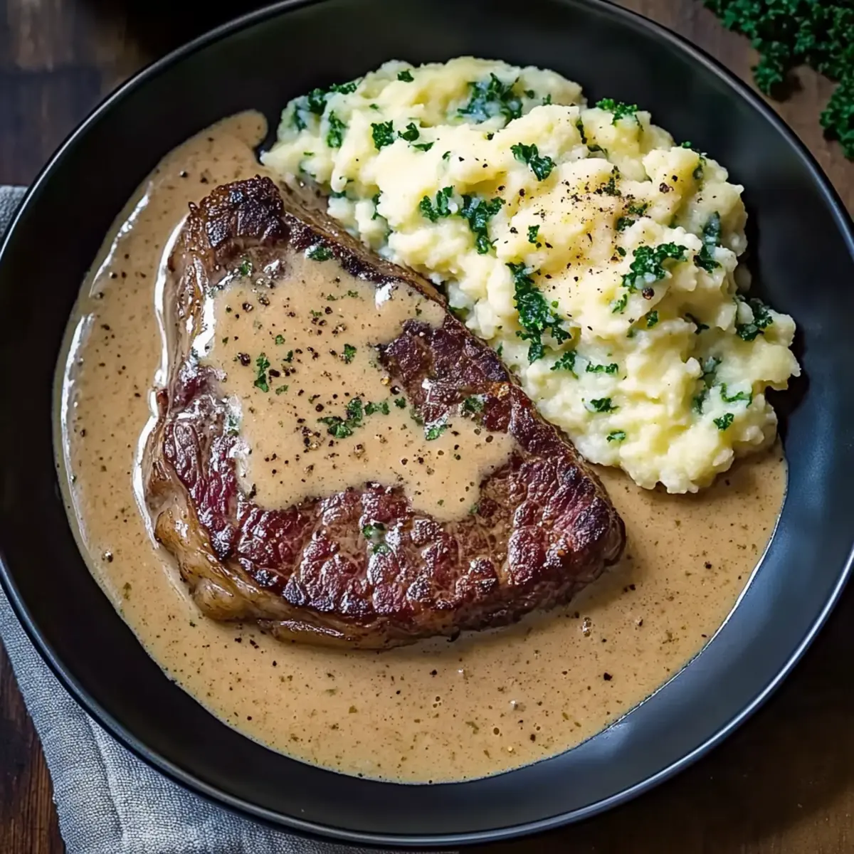 Indulge in Gaelic Irish Steaks with Whiskey Cream Bliss