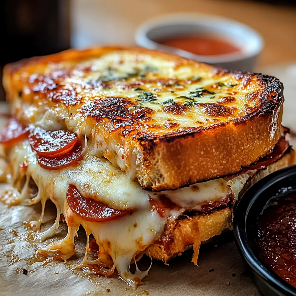 Pizza Grilled Cheese: A Comforting Twist on Two Classics