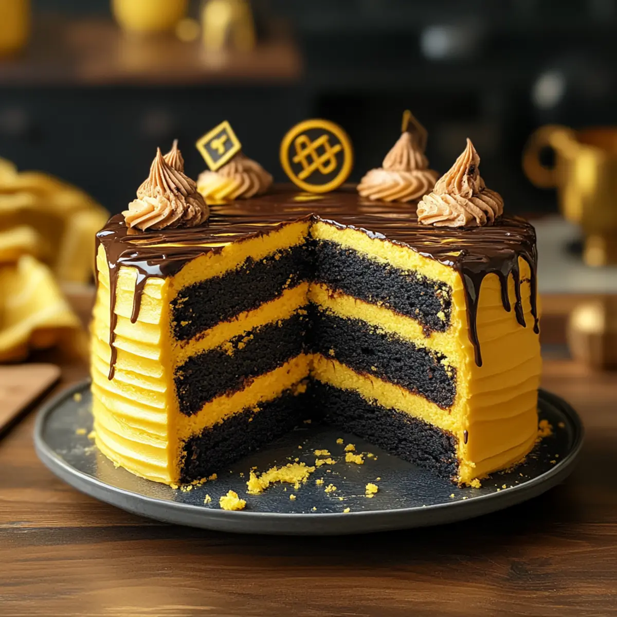 Homemade Hufflepuff's Layer Cake: A Delightfully Rich Treat