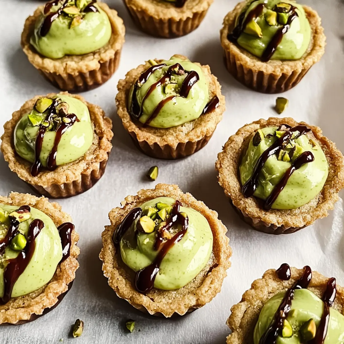 Delightful Pistachio Cookie Cups for a Sweet Escape