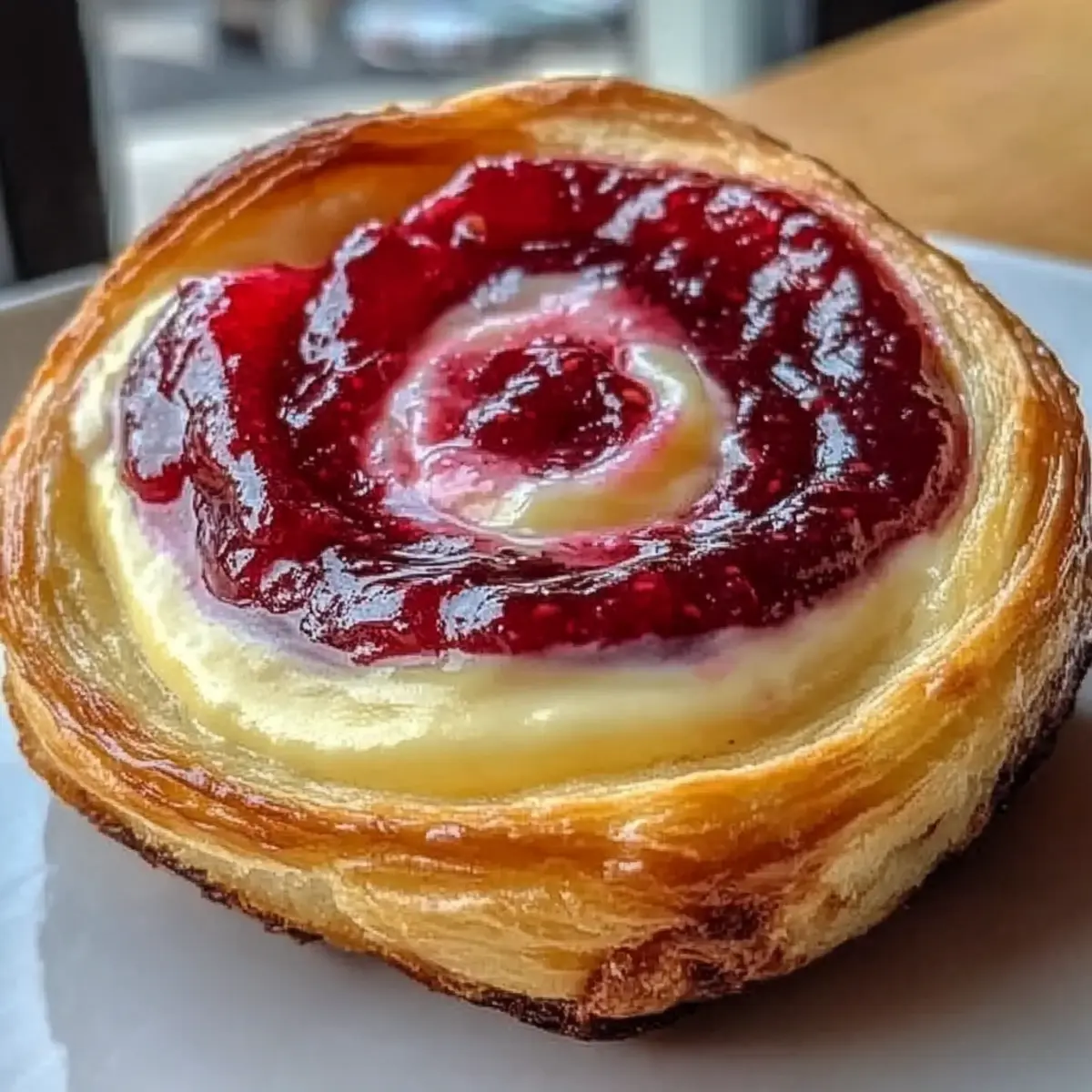 Flaky Sugar Raspberry Danish Bun Recipe for Ultimate Indulgence