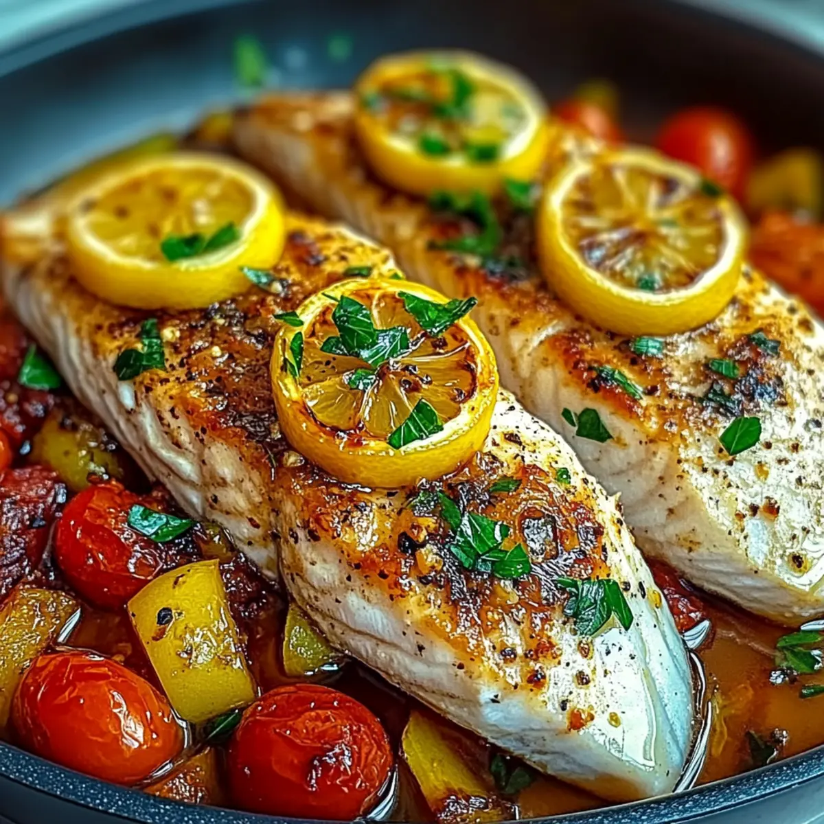Mediterranean Baked Fish: A Flavorful One-Pan Delight