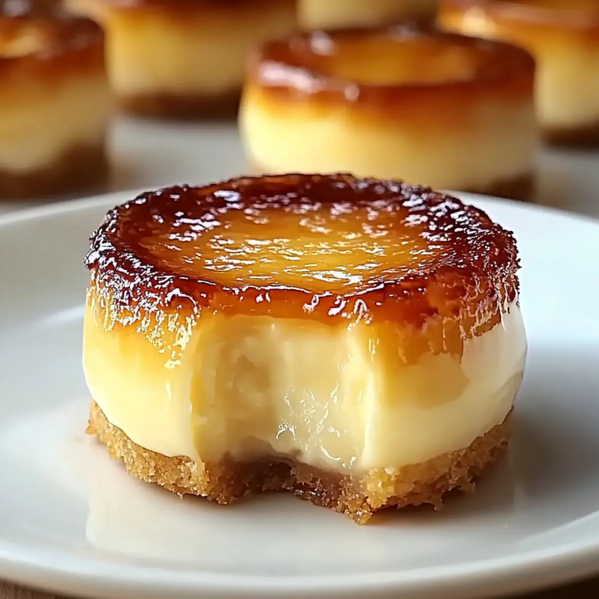 Mini Crème Brûlée Cheesecakes: A Heavenly Dessert Delight