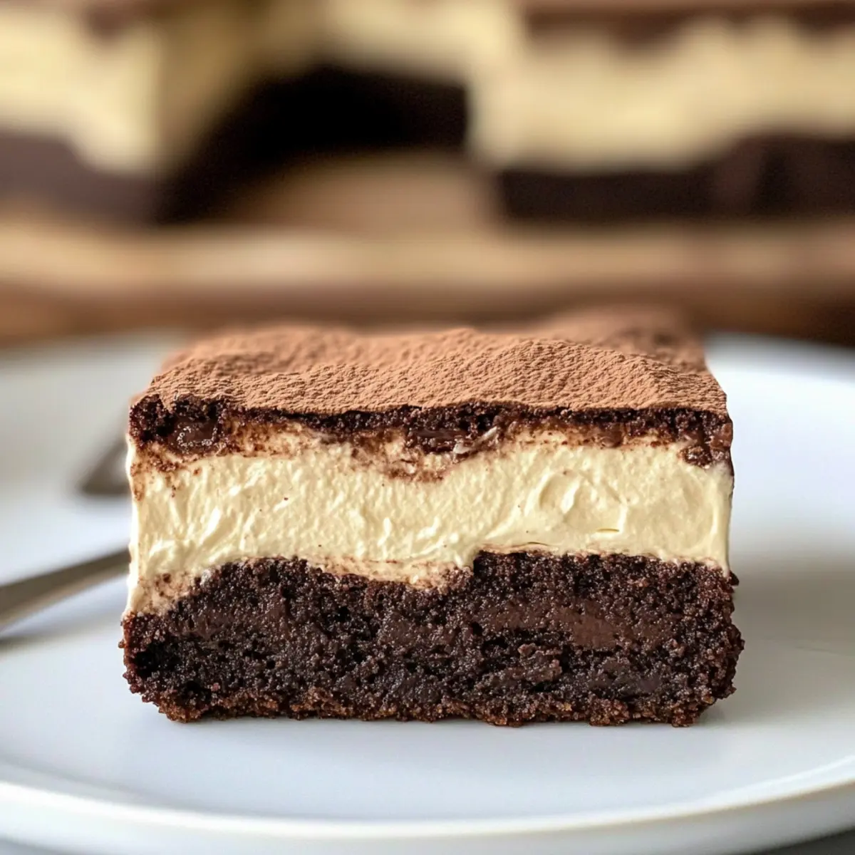 Indulge in Gluten-Free Tiramisu Brownies for Sweet Bliss