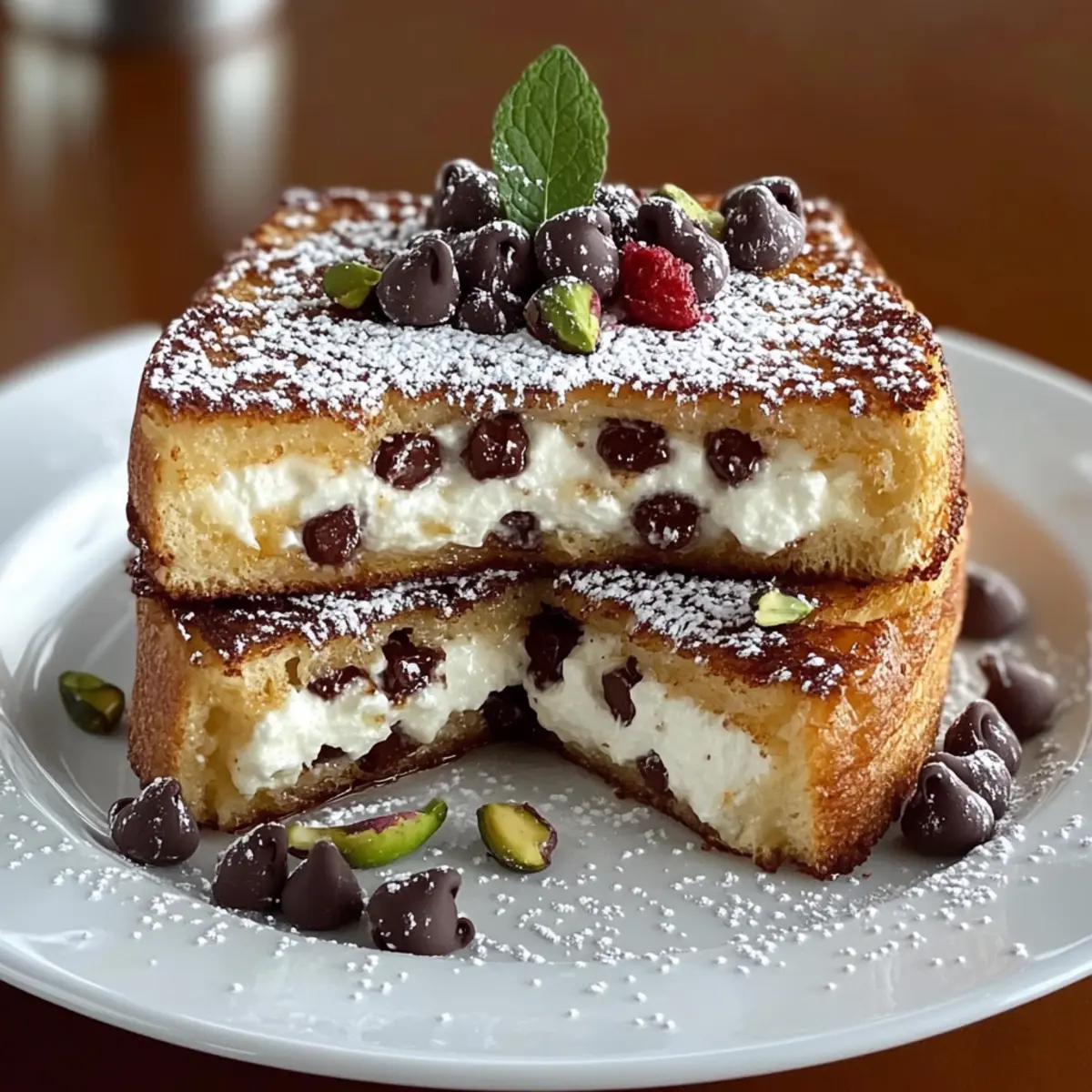 Decadent Cannoli French Toast for an Indulgent Breakfast