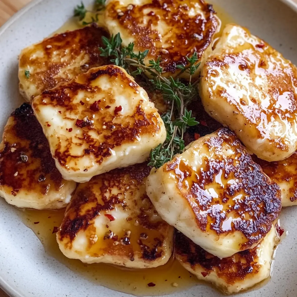 Savory Hot Honey Halloumi to Brighten Your Appetizer Game