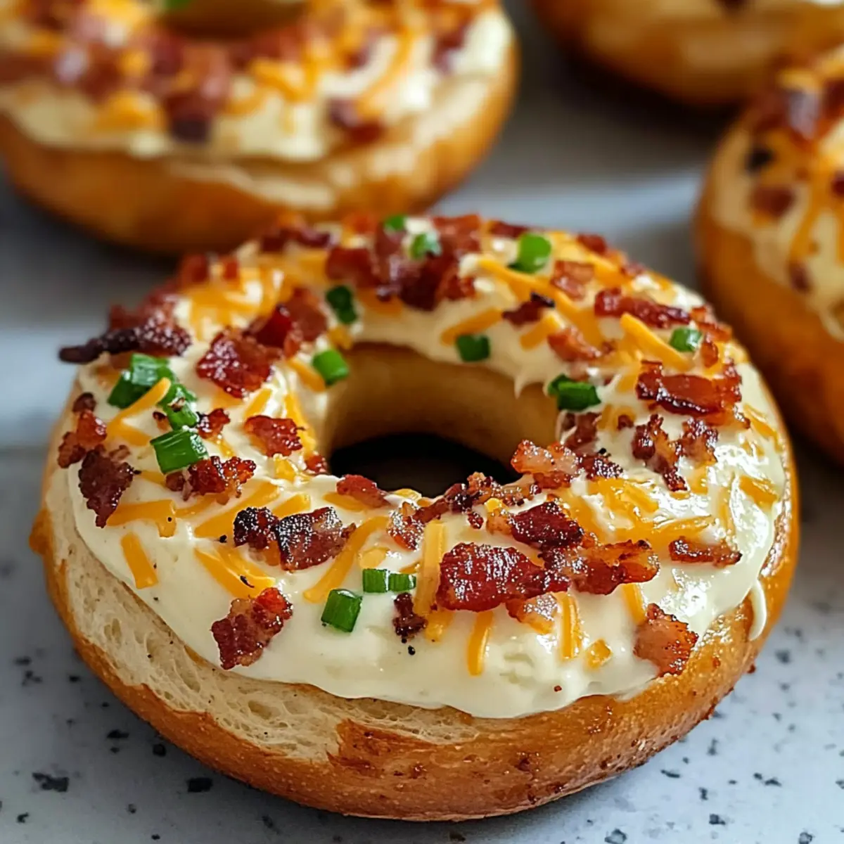 Irresistible Bacon Cream Cheese Bagels for Your Weekend Brunch