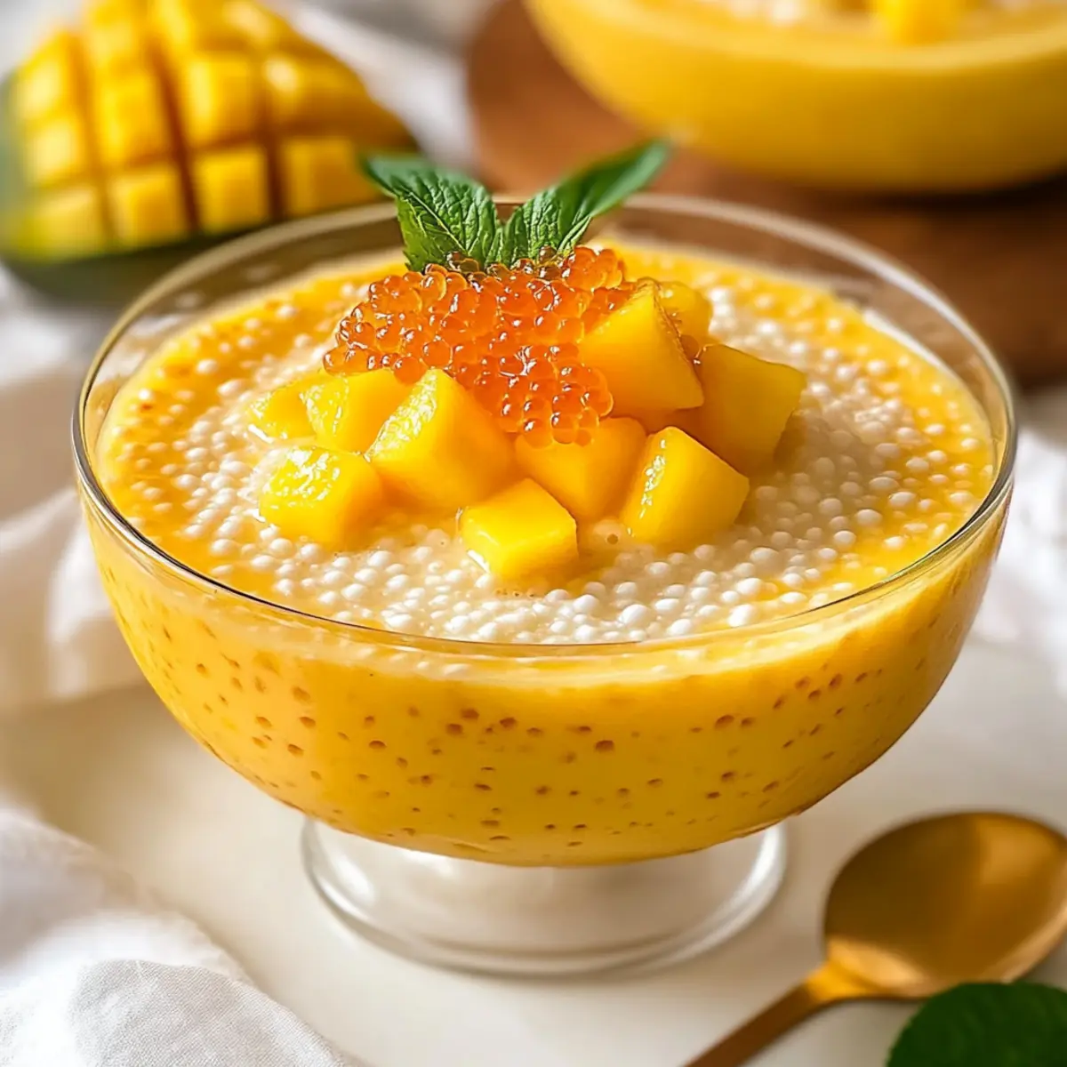 Delicious Mango Sago: Fresh, Creamy, and Oh-So-Refreshing!